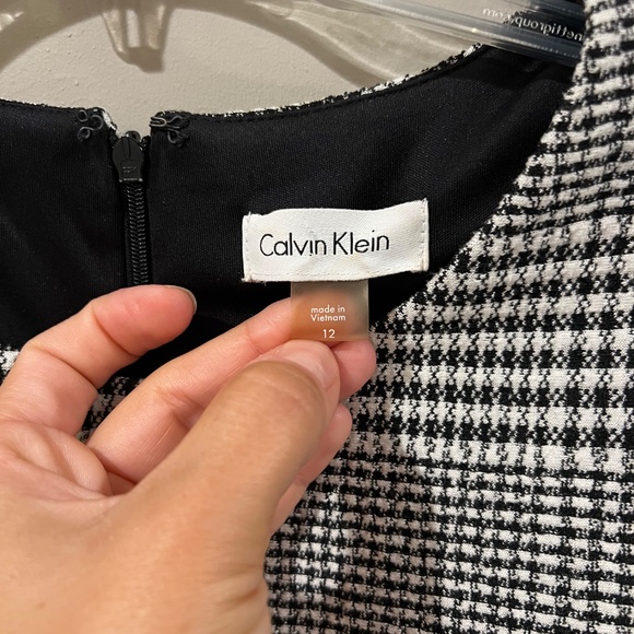 Calvin Klein Houndstooth Dress - Picture 5 of 6
